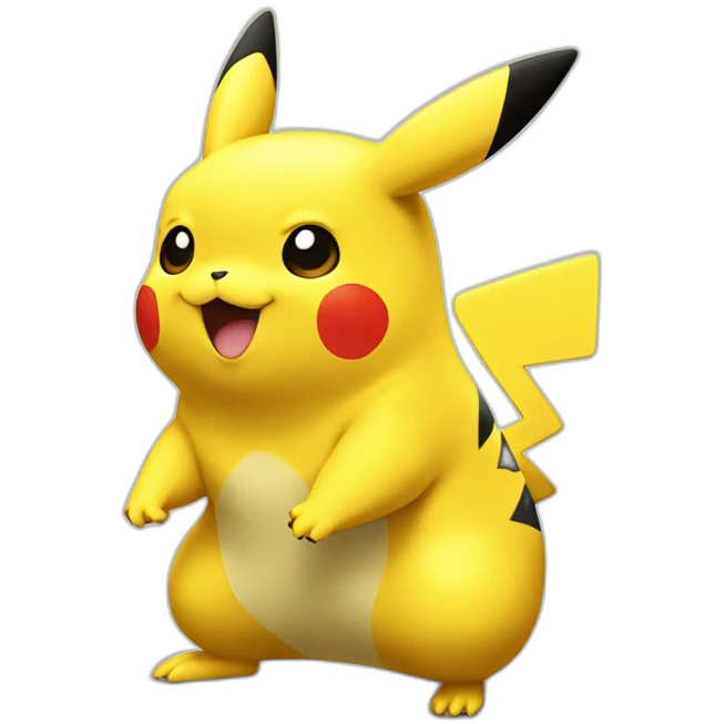 Pikachu rigole  emoji