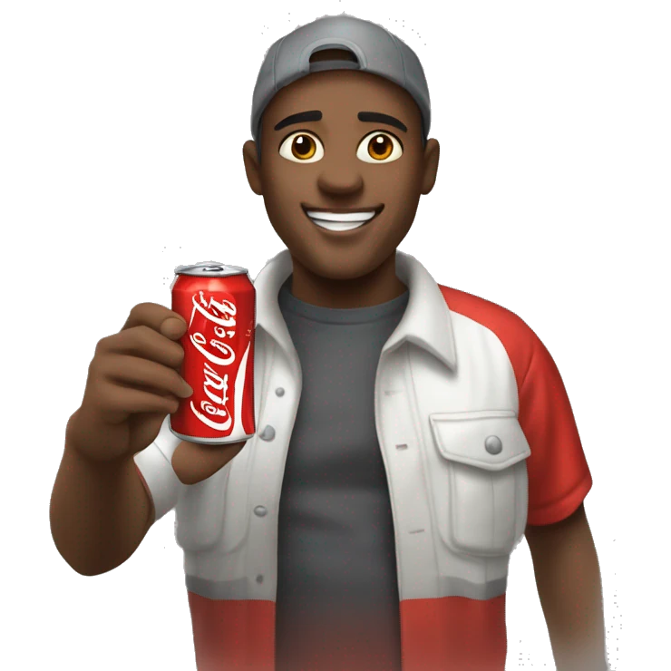 ￼ make a Coca-Cola emoji