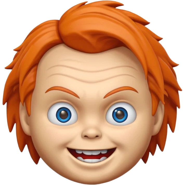 Un emojin de chuky emoji