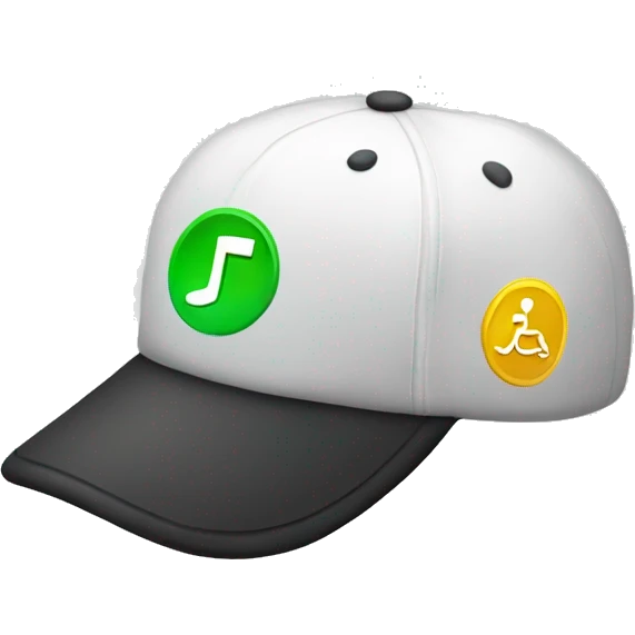 cap with disabled circle over it emoji