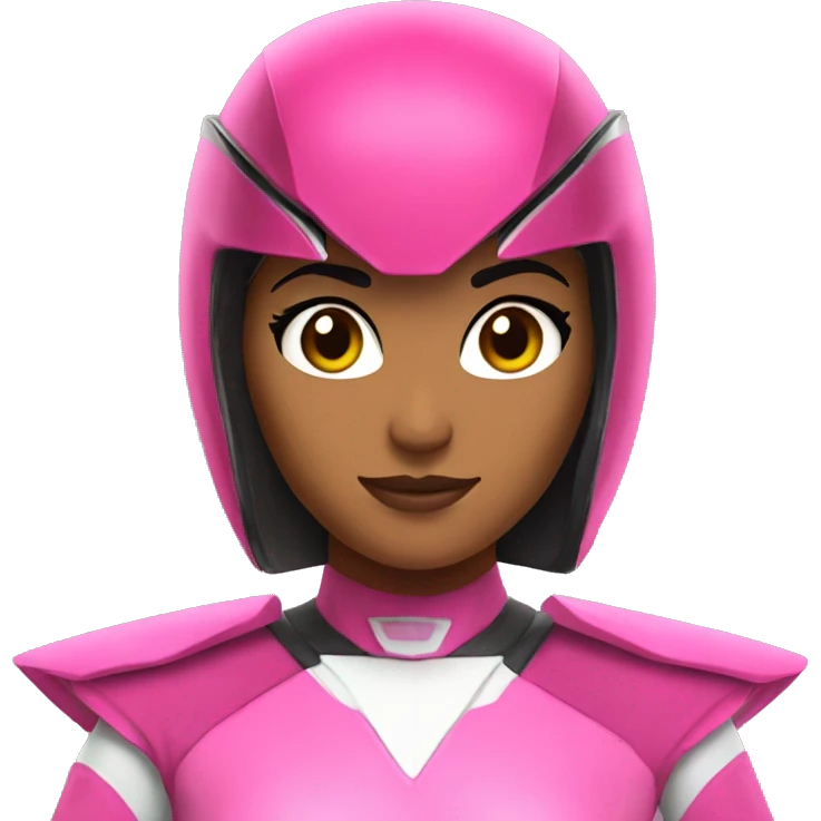 Power ranger rosa emoji