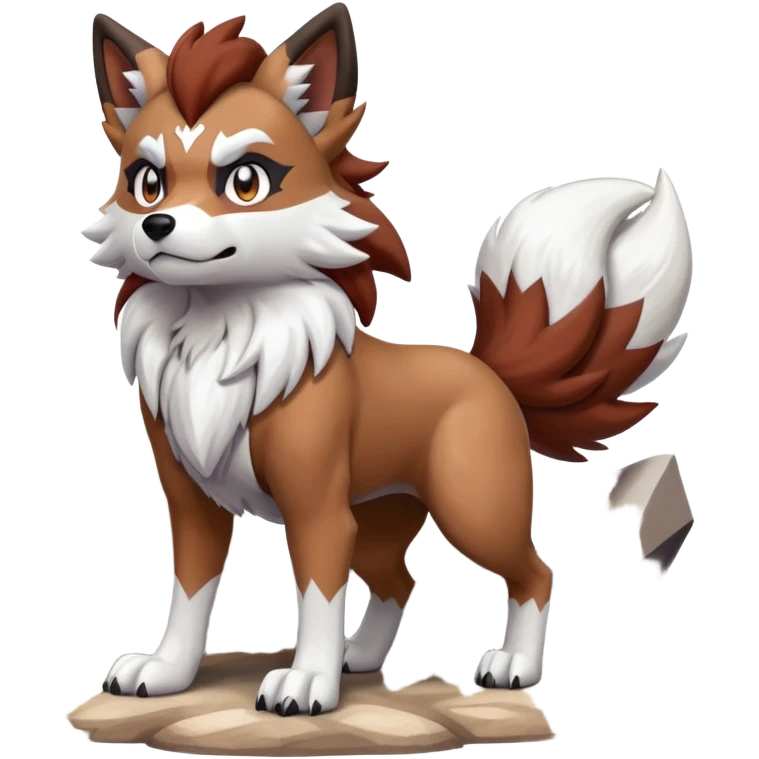 Lycanroc (Full body) emoji