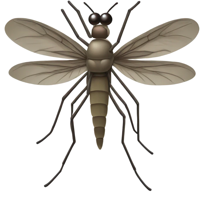 mosquito with three wings emoji