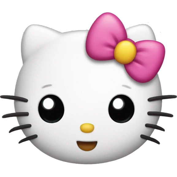 Hello kitty emoji