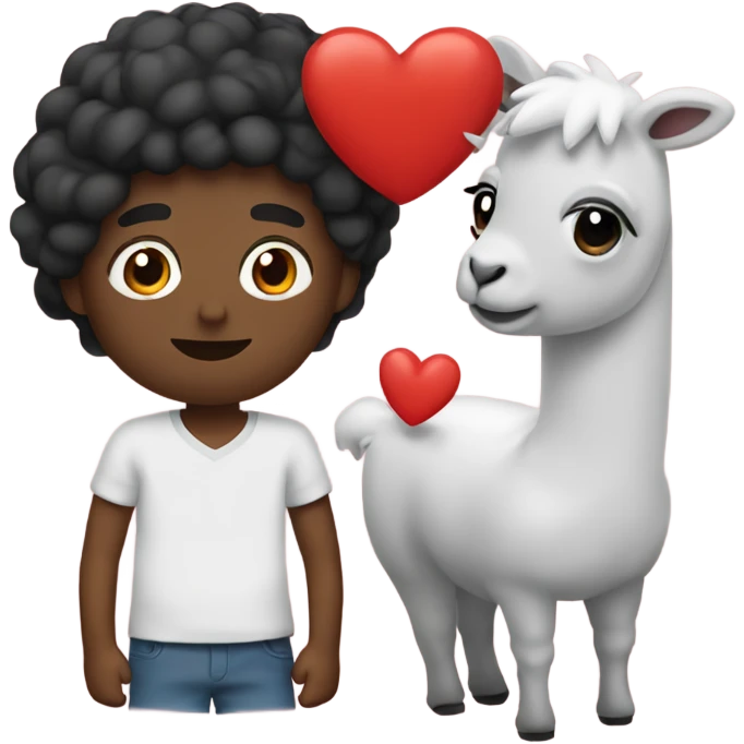 corazón negro en llamas emoji