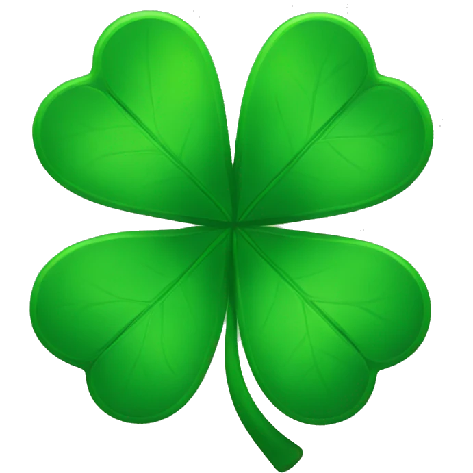 Four-Leaf Clover emoji