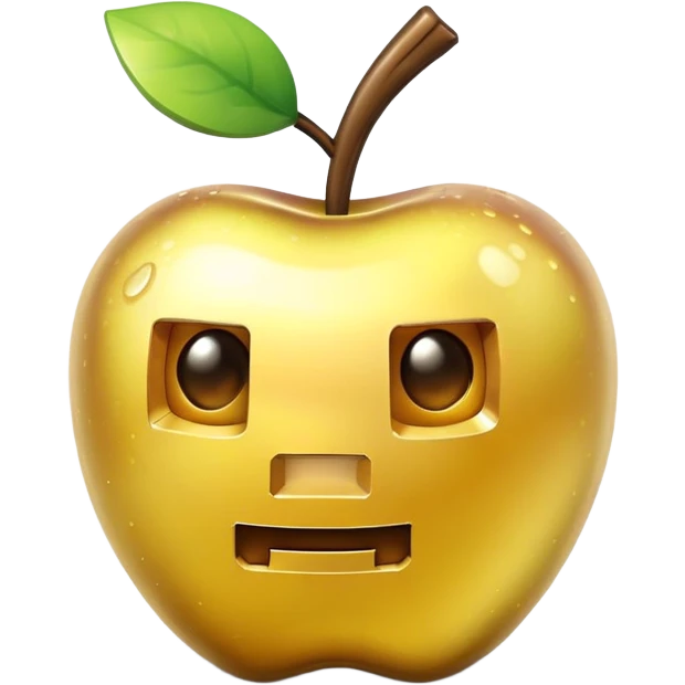 Minecraft golden apple emoji