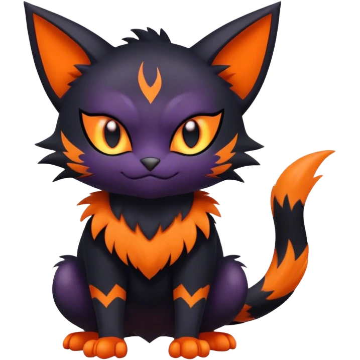 Noibat-Litten full body emoji