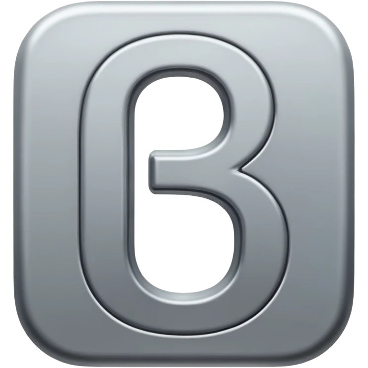 the number "2" all grey emoji