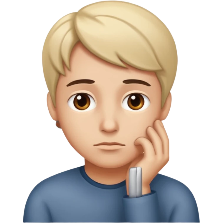 Deep In thought emoji