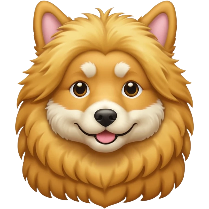 long fur dog emoji