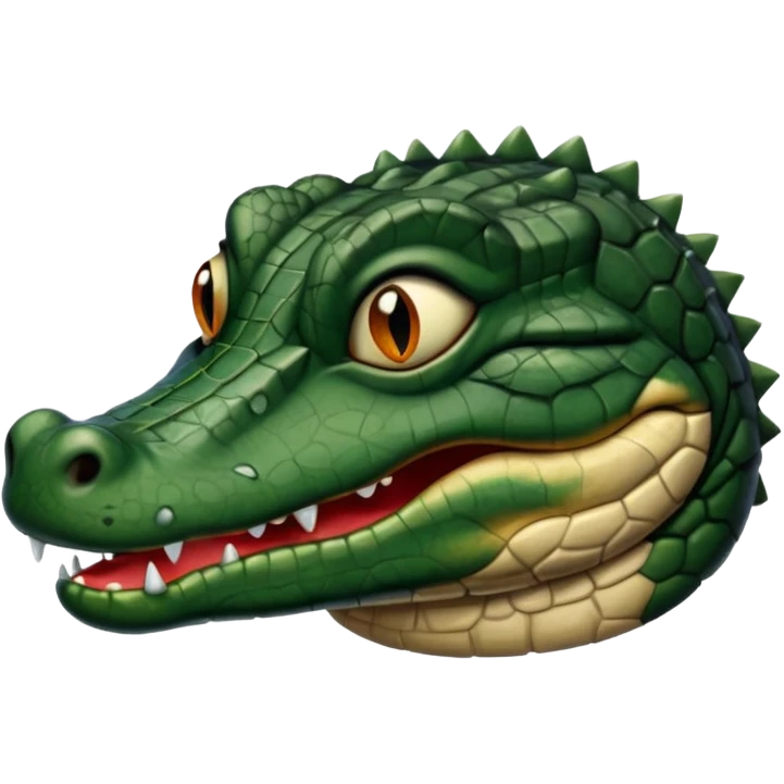 jacaré de luto emoji