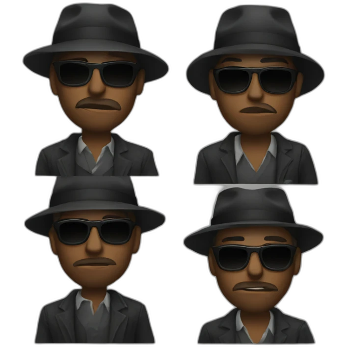 Gangsters emoji