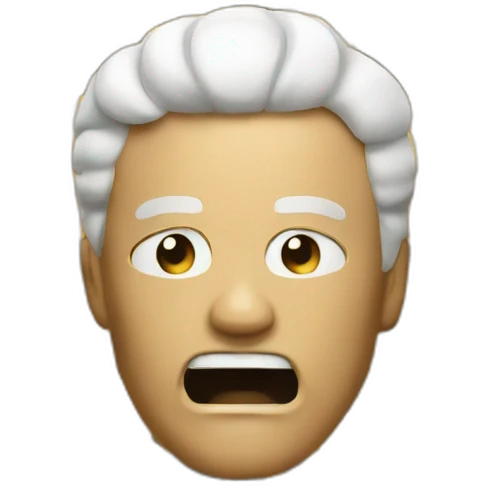 Head is exploding  emoji