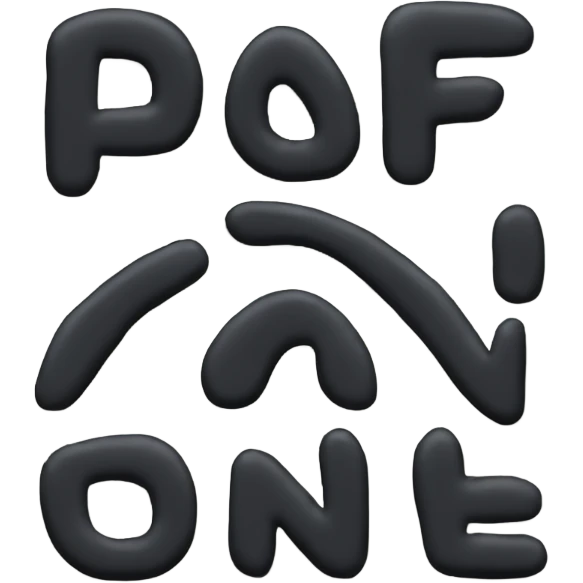 display the word Fon-Z emoji
