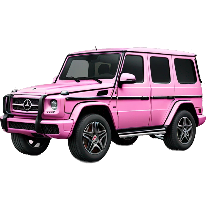 G-wagon pink emoji
