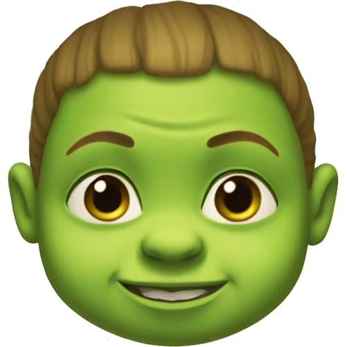 Shrek baby  emoji