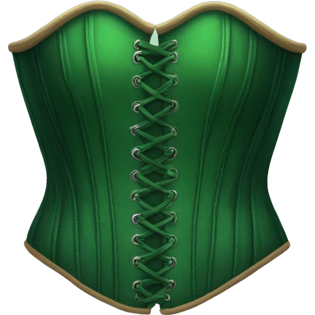 Green Corset emoji