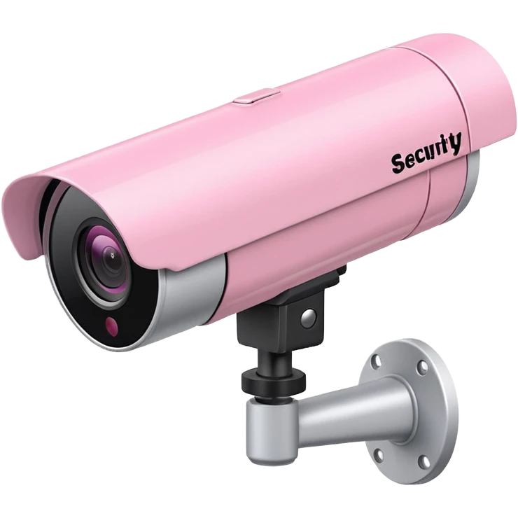 Security Camera pink Axis P1346-E emoji