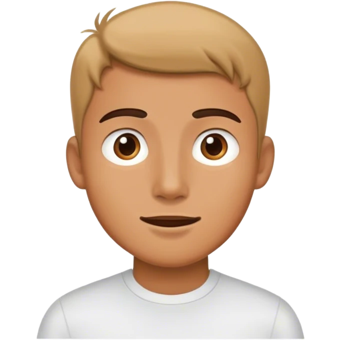 a young man who is very social and talking emoji