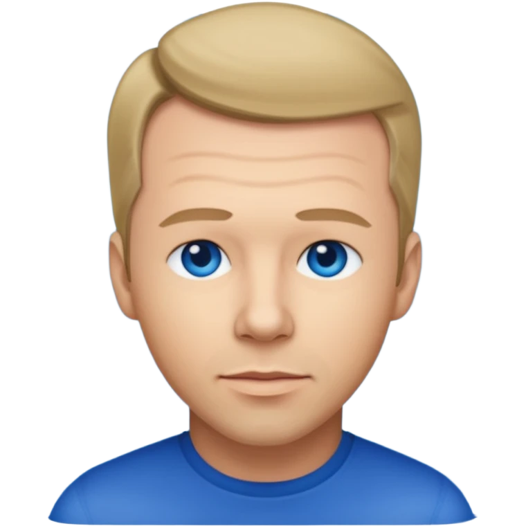 Donnie Wahlberg with dark blonde hair emoji
