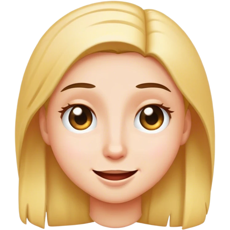 Blink smile emoji