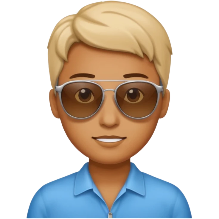 A penis in sunglasses emoji