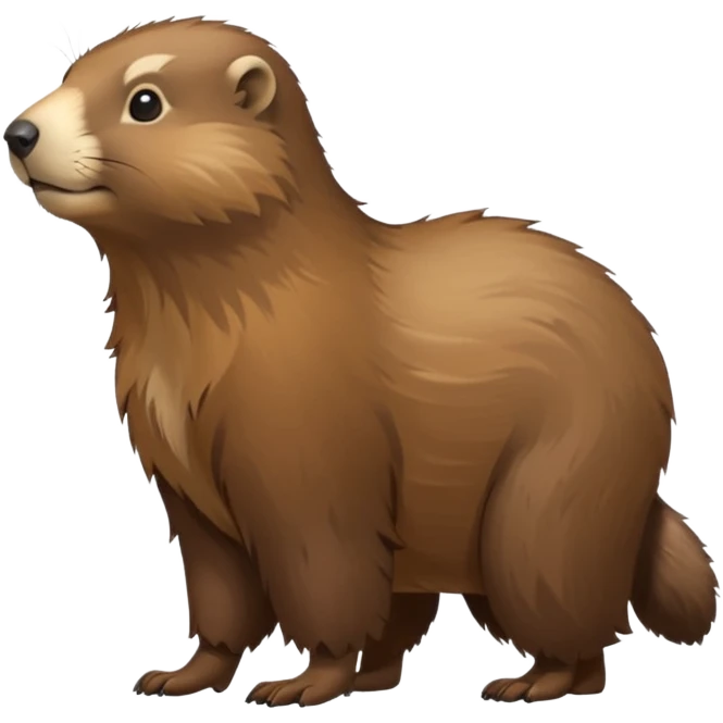 marmotte qui marche emoji