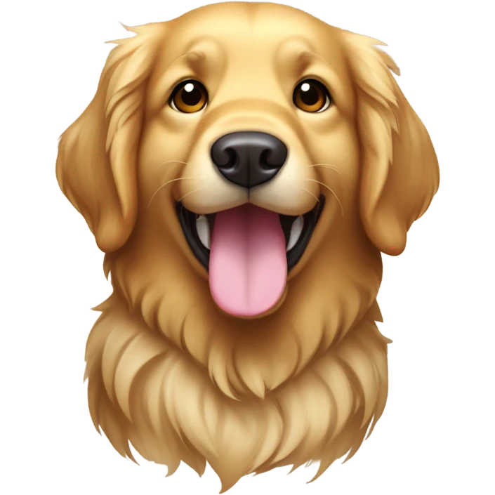 golden retriever  emoji