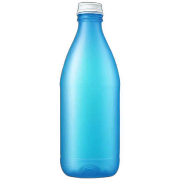 Plastic bottle emoji