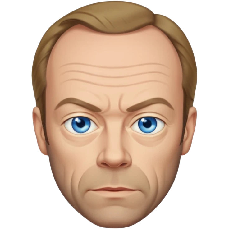 Hugo Weaving with blue eyes emoji