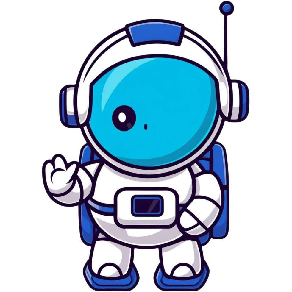 cute robot cleaning up poop emoji