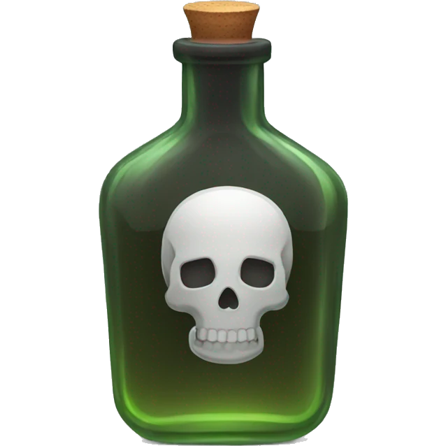 poison bottle emoji