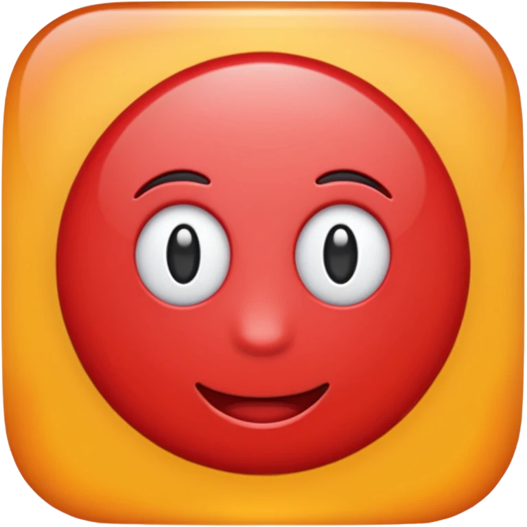 A emoji with a red 0 emoji