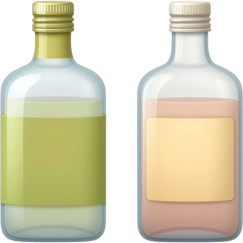 two bottles emoji