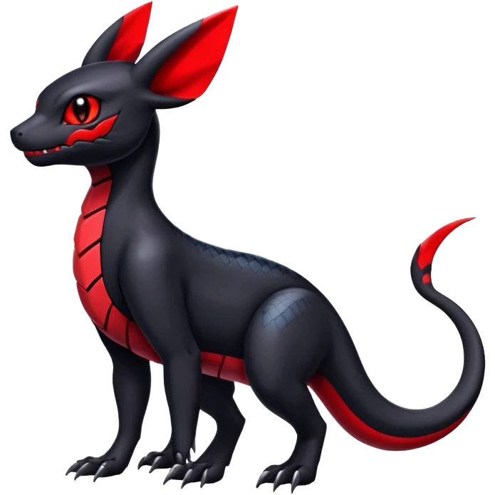 Guilmon-Umbreon-Salandit-hybrid emoji