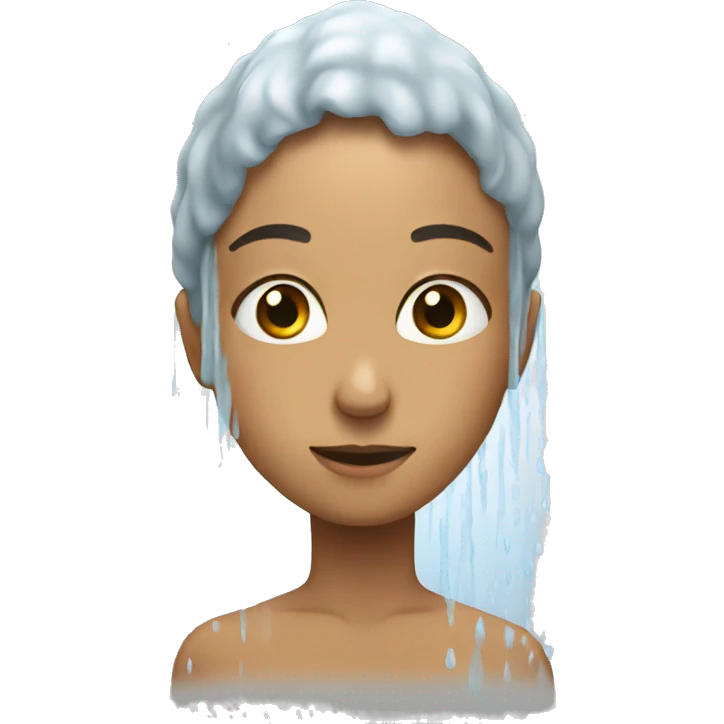 Hoped shower emoji