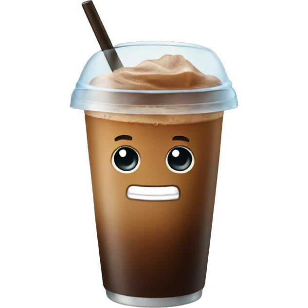Ice coffee  emoji