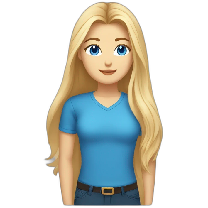 A woman with blue eyes and long blond hair, accompanied by a man dressed in a Bitcoin-themed shirt dark hair andbeard.cradle an white Siberian cat with blue eyes. emoji