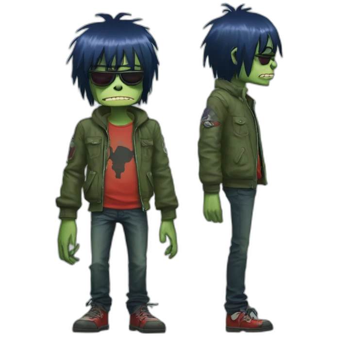 gorillaz murdoc emoji