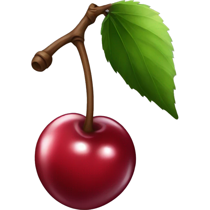 Cherry boom emoji