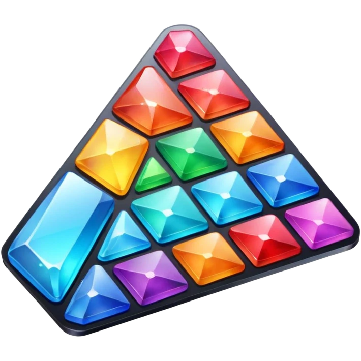 rainbow palette diagonal icon gem emoji
