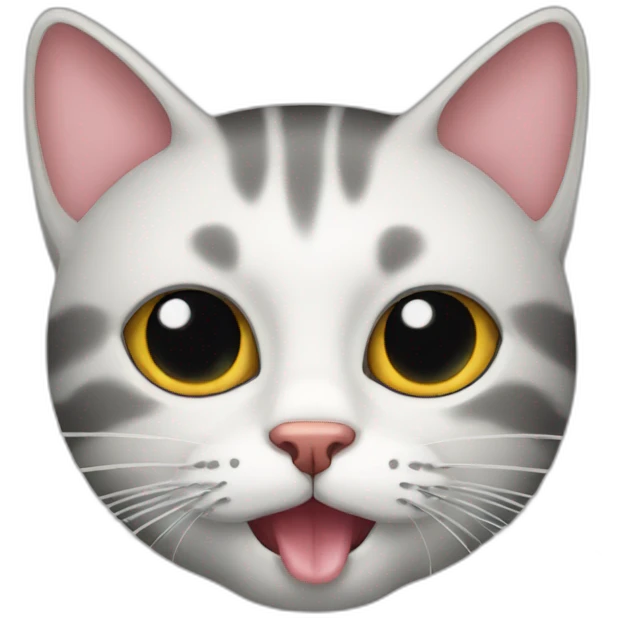 cat eat mouth emoji
