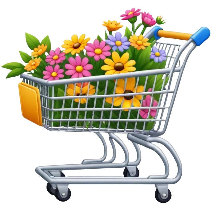 🛒💐 emoji