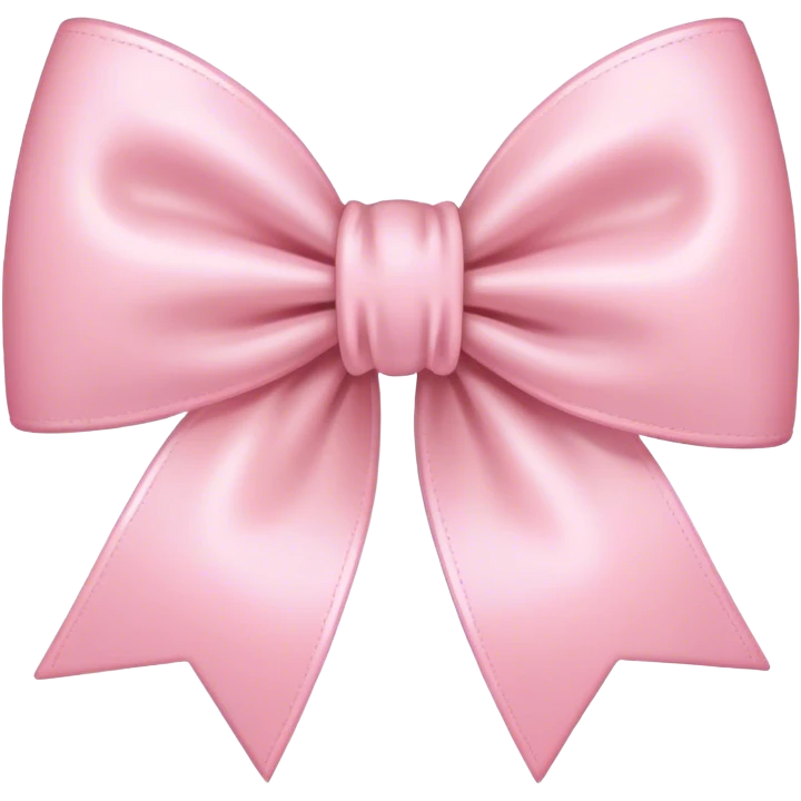 Light pink bow emoji