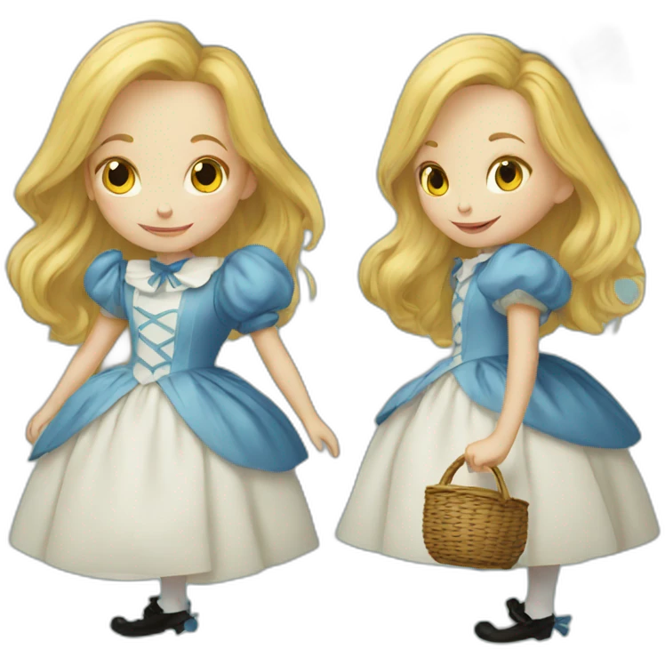 alice in wonderland emoji