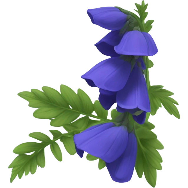 flower aconitum emoji