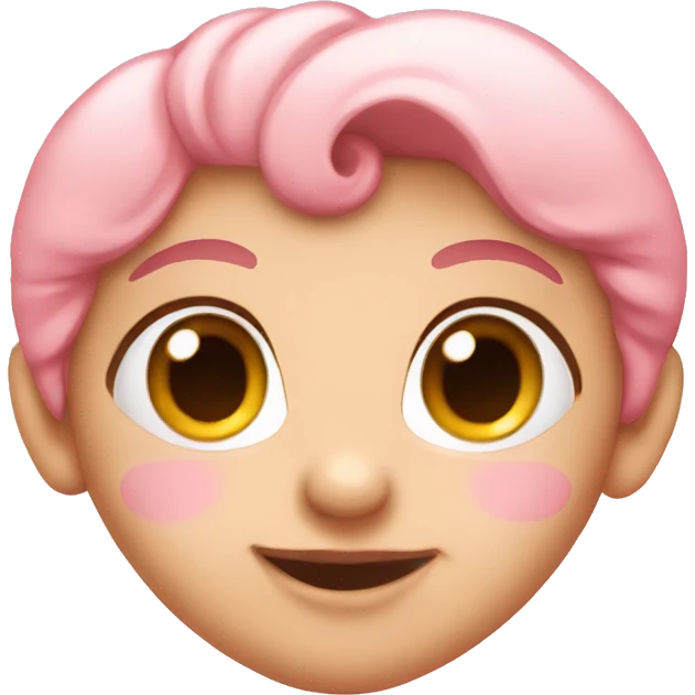 Baby pink heart  emoji