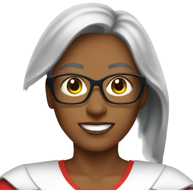My mom as superwoman emoji