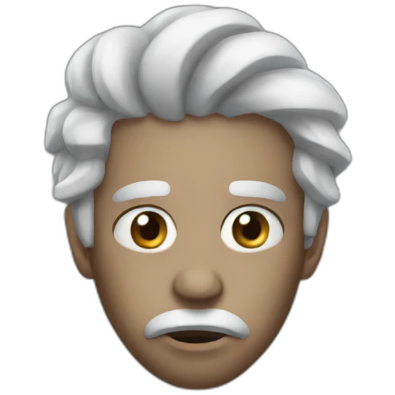 Cold moment face emoji
